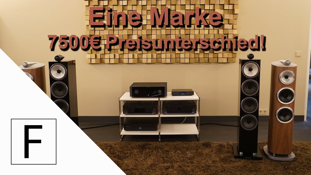 Eine Klasse besser? Bowers&Wilkins 702 S3 vs. 804 D4 | an Rotel Michi X3 & Lumin D2