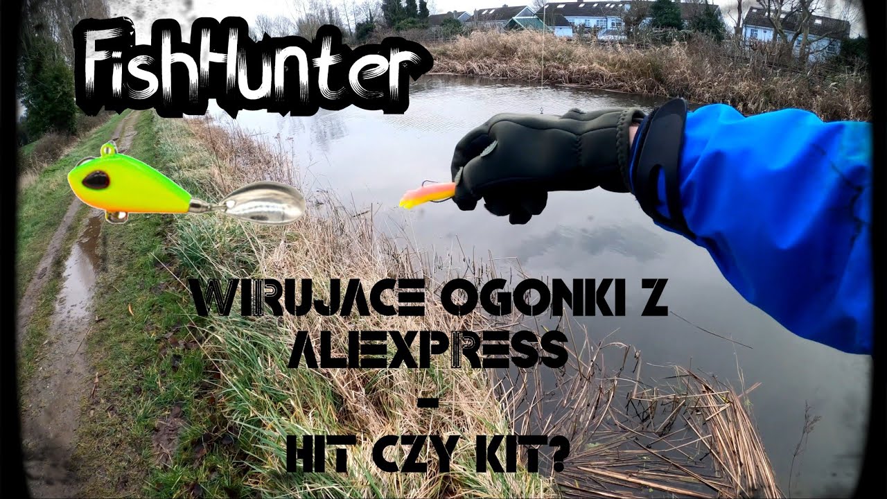 Hit czy kit? Wirujące ogonki z Aliexpress - Wędkarstwo w Irlandii 2020