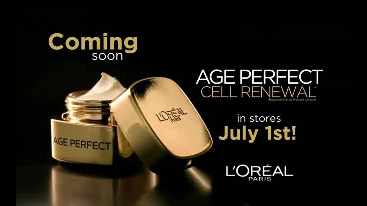 L'Oreal: Age Perfect Cell Renewal Sizzle