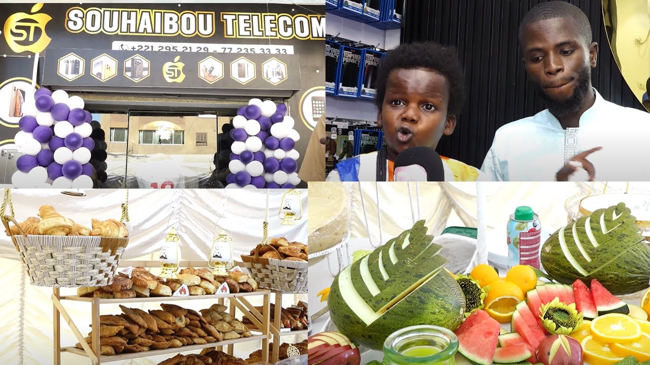 Inauguration de la boutique de Souhaibou Télécom:  J'ai débuté avec 25 000 Franc CFA