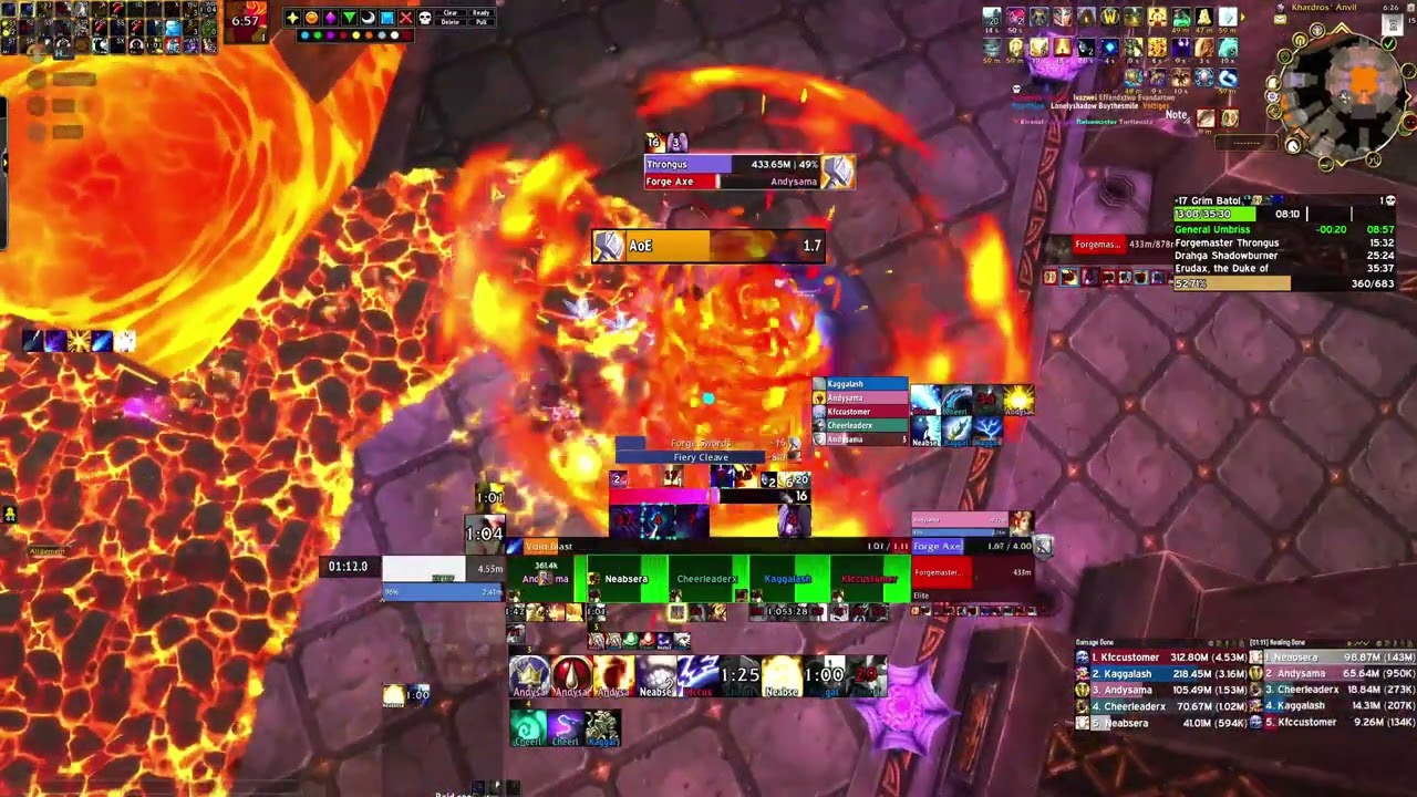+17 Grim Batol TWW M+ Season 1 | Disc Priest PoV (with comms!)