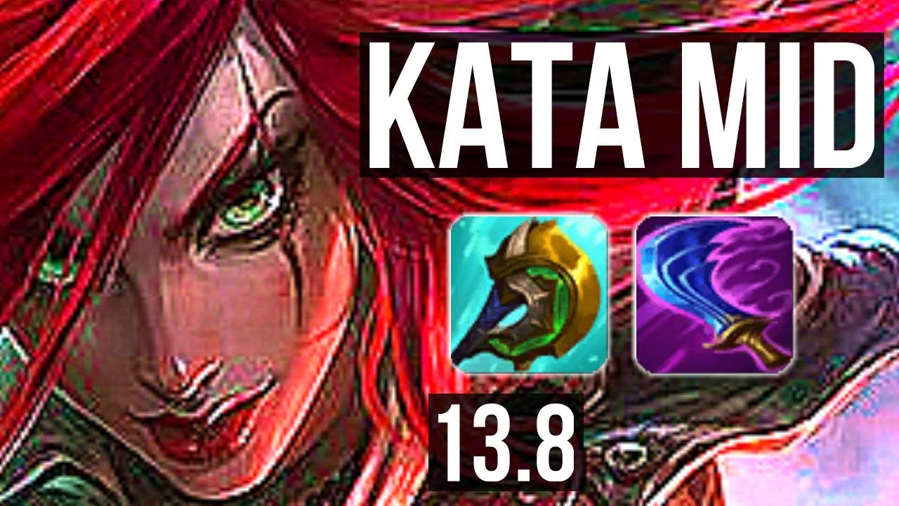 KATARINA vs VEX (MID) | Quadra, 2.2M mastery, 8/2/10, Dominating | TR Grandmaster | 13.8