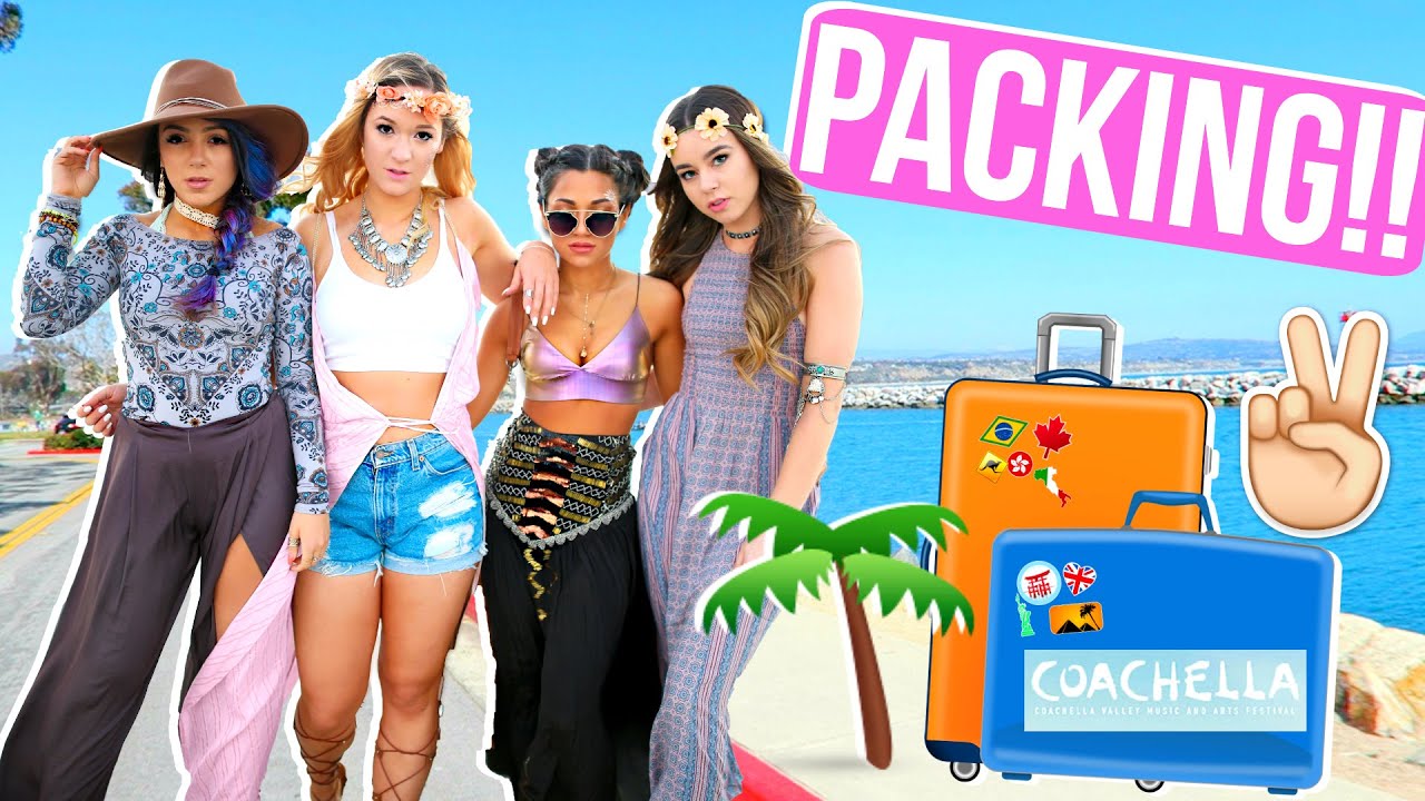 PACKING FOR COACHELLA!!! + ROAD TRIP TO PALM SPRINGS!!!