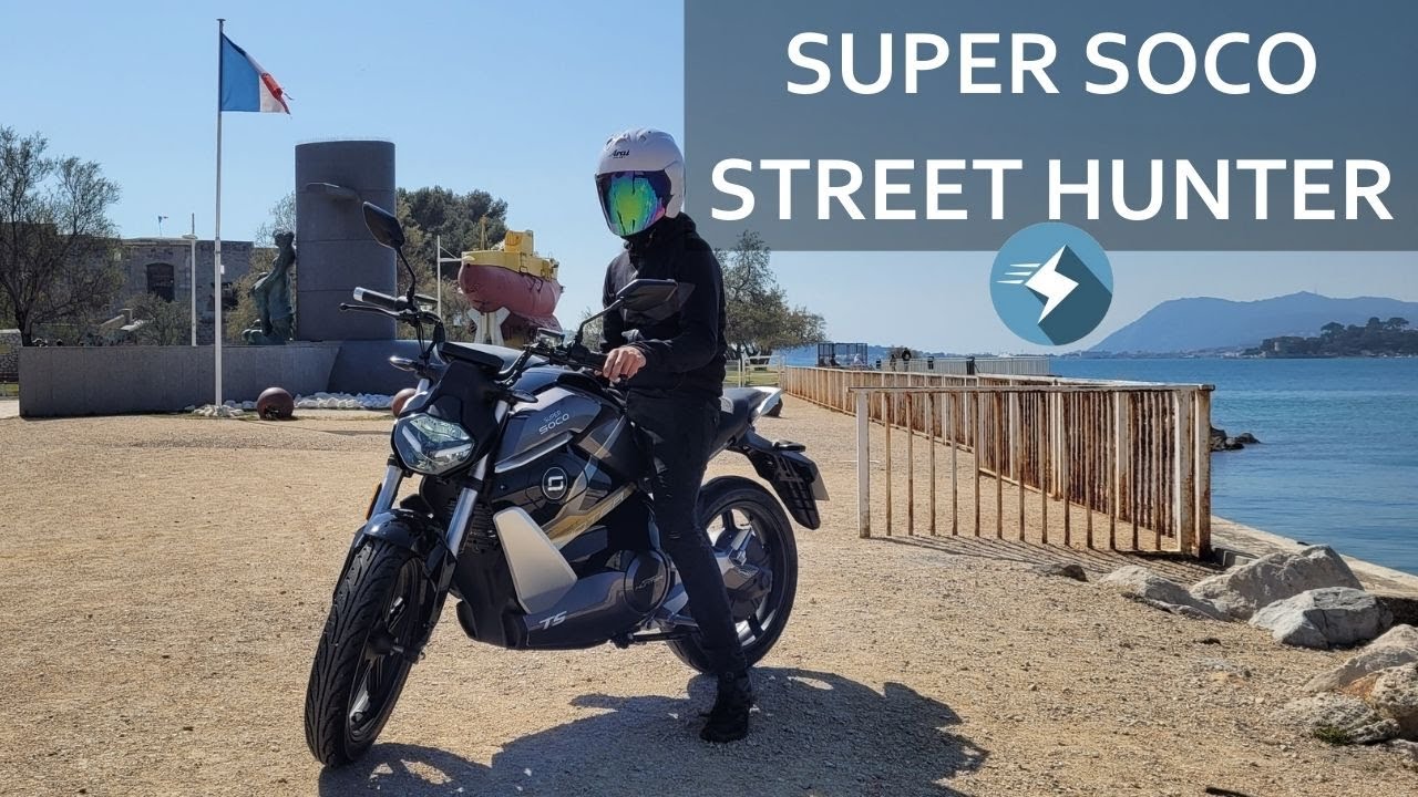 Nouvelle Super Soco TS Street Hunter : une vraie moto de route 