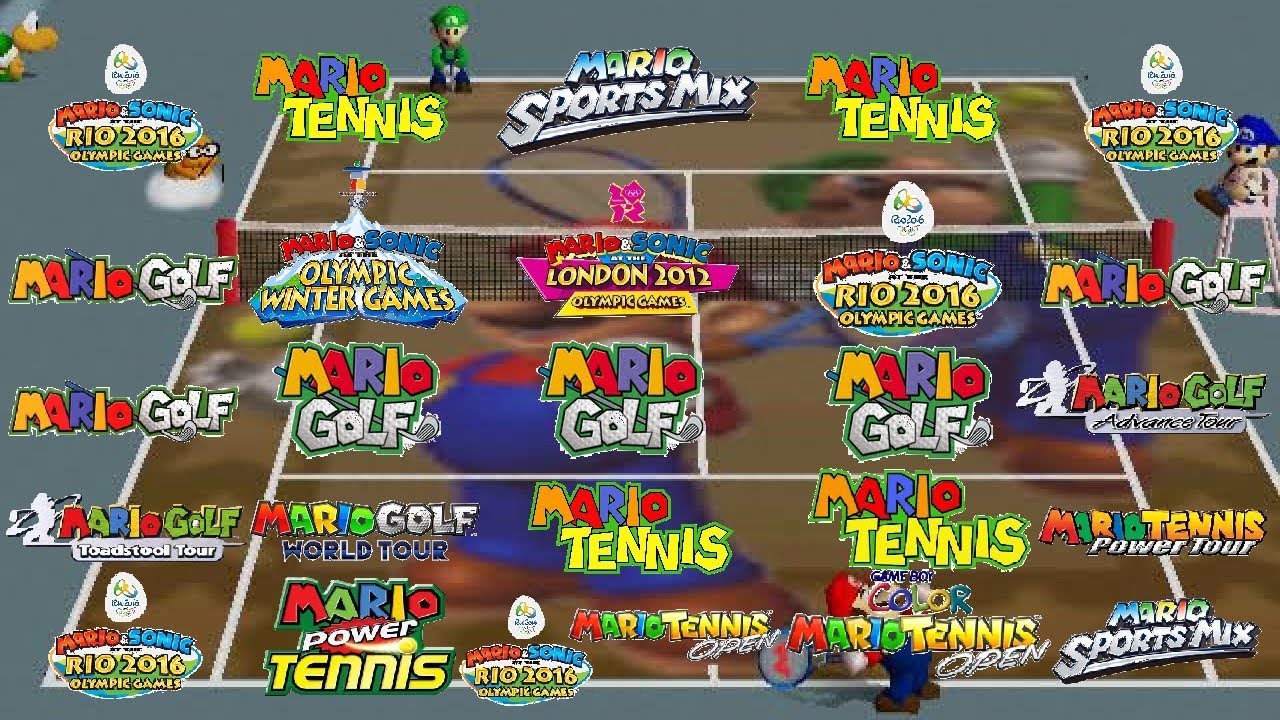 【Collab Entry】Super Mario Bros. Overworld Theme Mashup (Sports games only)