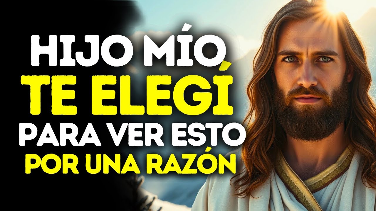 Dios dice: ¡eres muy bendecido si encontraste este video!