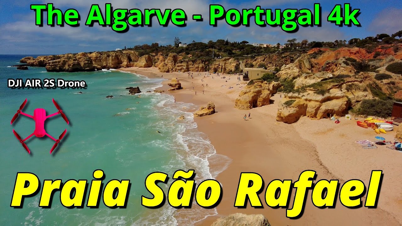 PORTUGAL ALGARVE 2022 - Praia São Rafael - ALBUFEIRA  - DJI AIR 2S