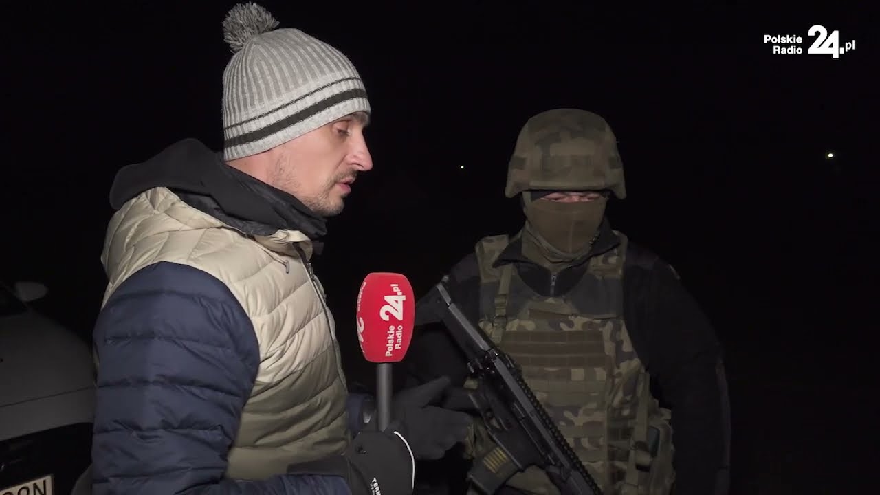 „Traktujemy migrantów po ludzku”. Byliśmy z WOT na nocnym patrolu