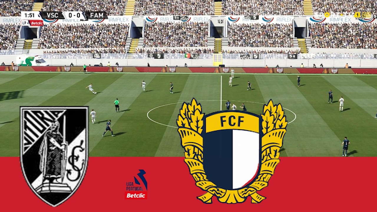 VITÓRIA vs FAMALICÃO – Liga Portugal 25/26 | PES 2021