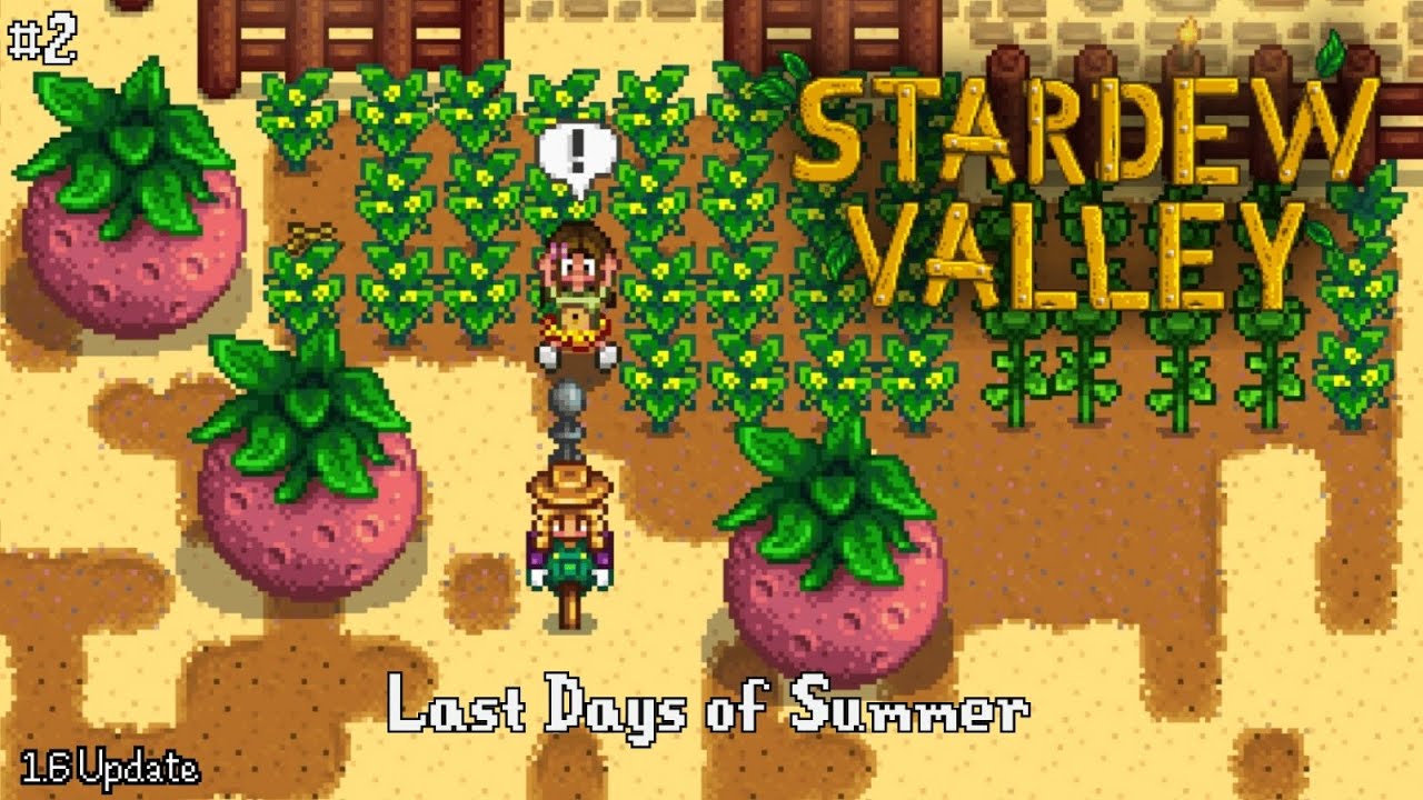 🌊 Stardew Valley 1.6 Beach Farm #2 | No Commentary Cozy Gameplay