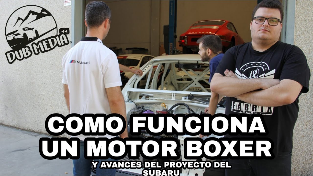 Como funciona un motor BOXER y que ventajas tiene| dub media