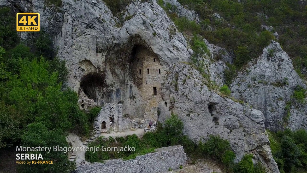 4K - Monastery Blagove&scaron;tenje Gornjačko