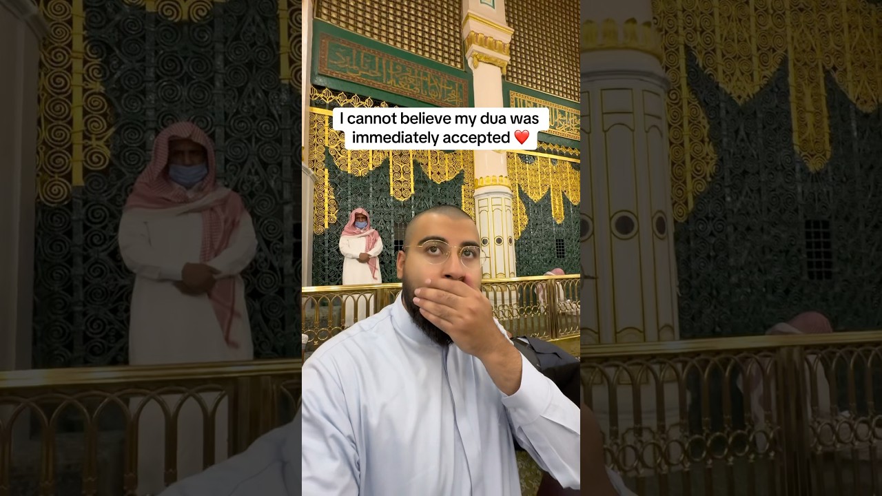 I cannot believe I entered heaven! #muslim #islam #shorts