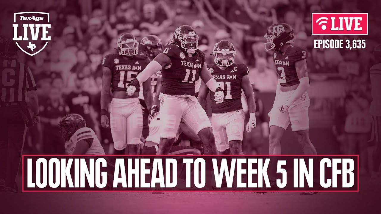 TexAgs Live: WED Sep. 24 feat. David Nu&ntilde;o, Olin Buchanan, John Harris & more!