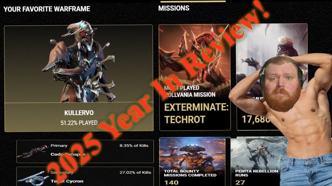 Warframe year in review 2025.
