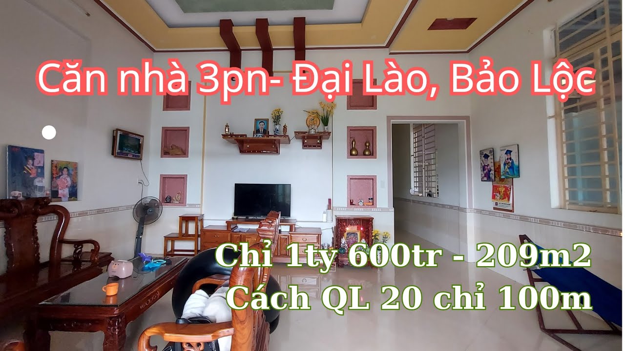 《 46 》🎊 Ngôi Nhà Cực Mới và Sang Trọng,  Tiện ích xung quanh | Cù Hương - BẢO LỘC LAND