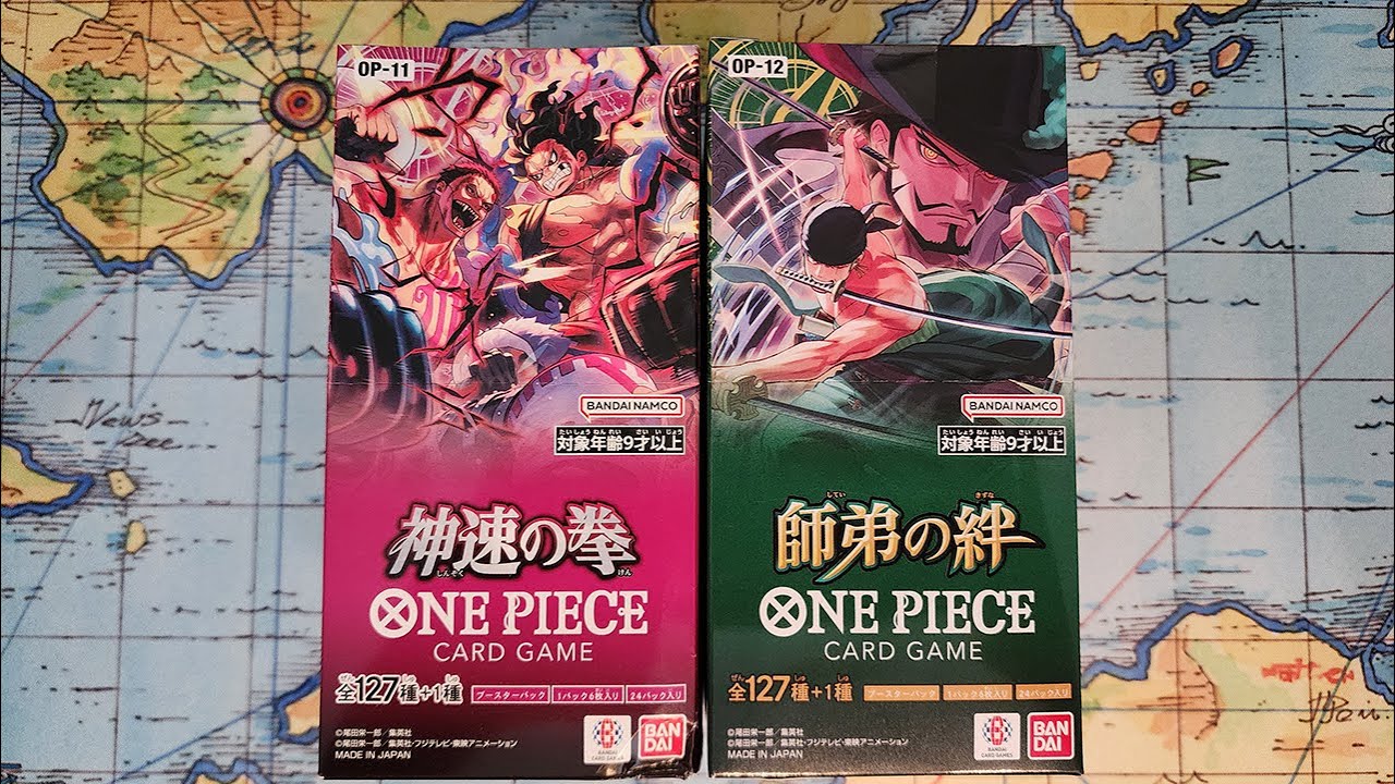 Битва бустерных коробок OP-11 против OP-12! - Карточная игра по One Piece
