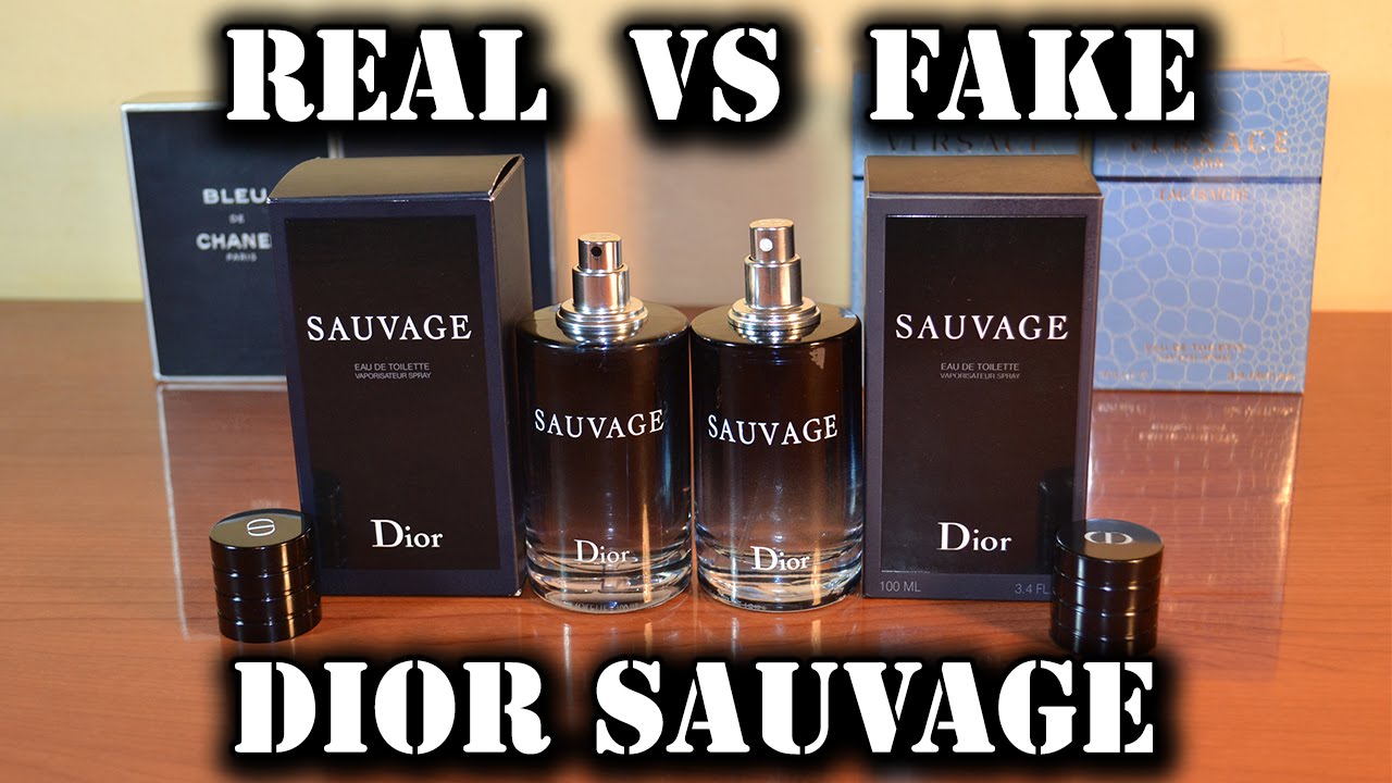 Поддельный аромат - Sauvage EdT от Christian Dior