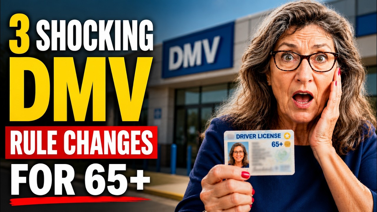 Age 65 or Older? These New DMV Laws Could Cost You Your License