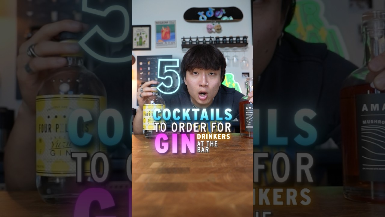 5 Cocktails To Order: GIN #gin #cocktails #bartender #bartending #barchemistry