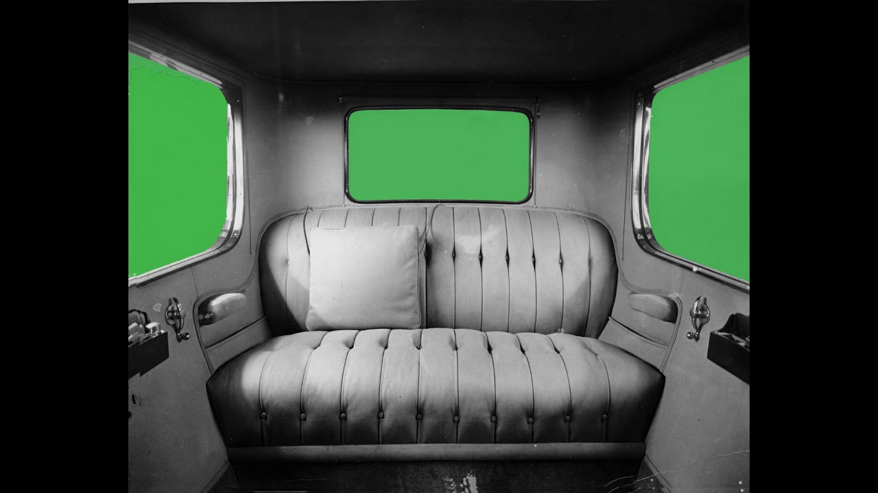 GREEN SCREEN: OLD CAR WINDOWS