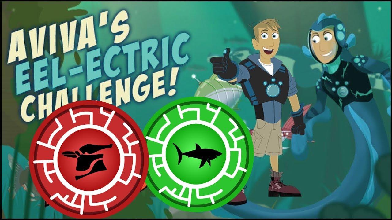 Wild Kratts Aviva's Electric Challenge || Игры Wild Kratts