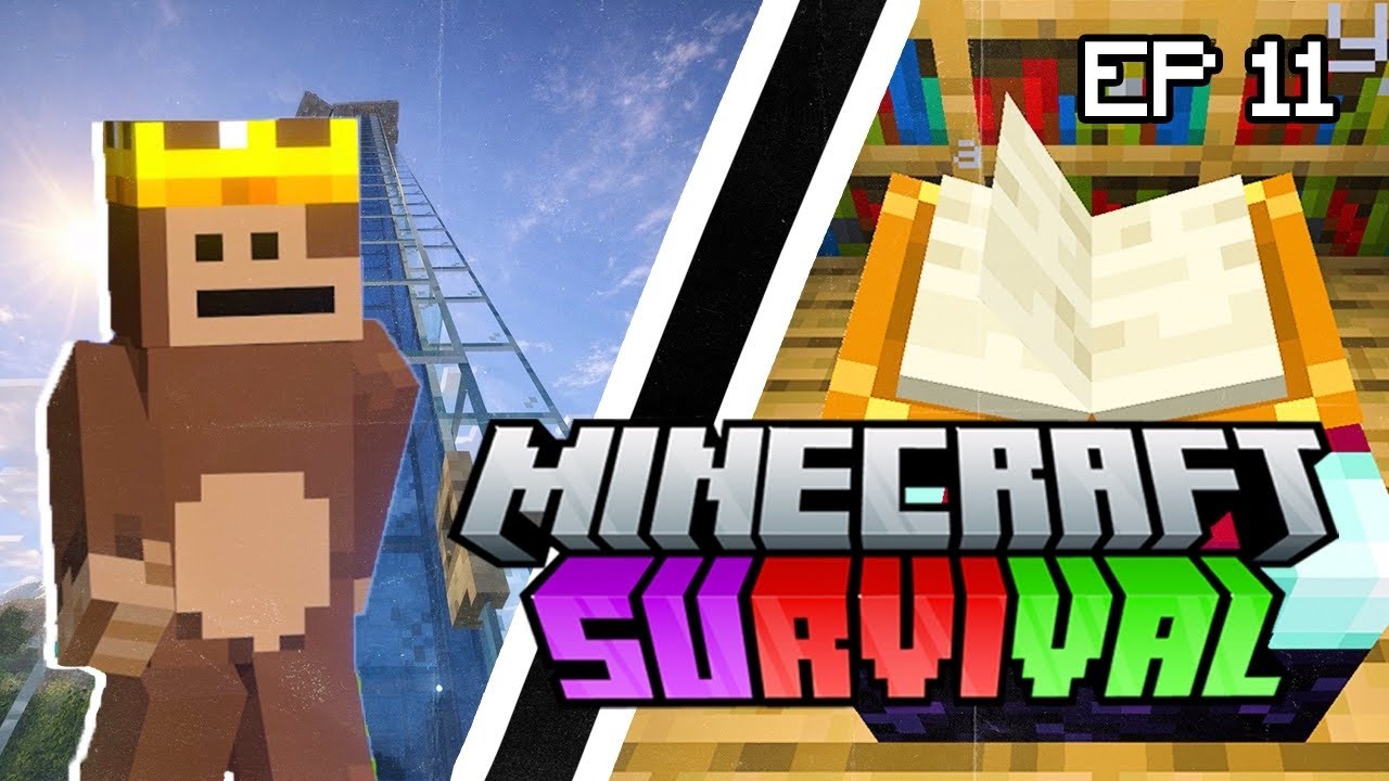 SPEEDRUNNING Building A Bubble Elevator & Enchanting Was The Best Decision Ever... | Episode 11