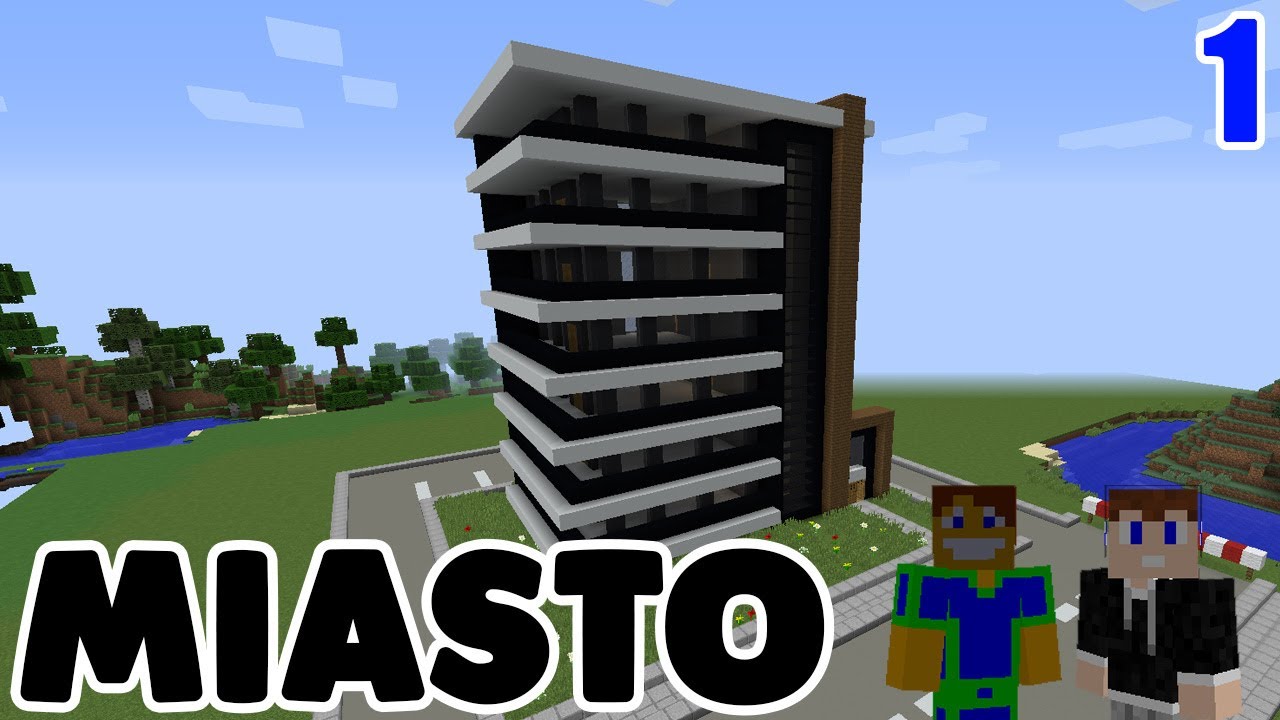 Miasto Minecraft Apartament | z Ruczim || odc.1