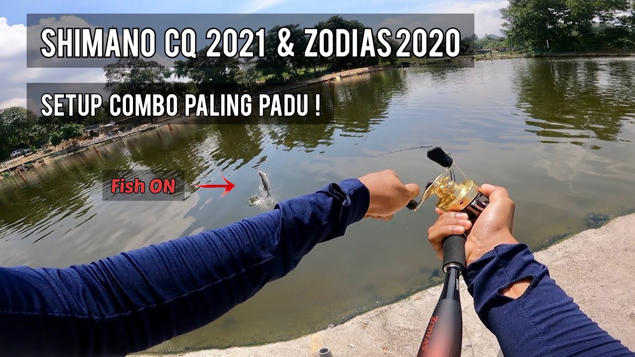 Shimano Calcutta Conquest 2021 pair Shimano Zodias 2020. Setup Idaman. #016