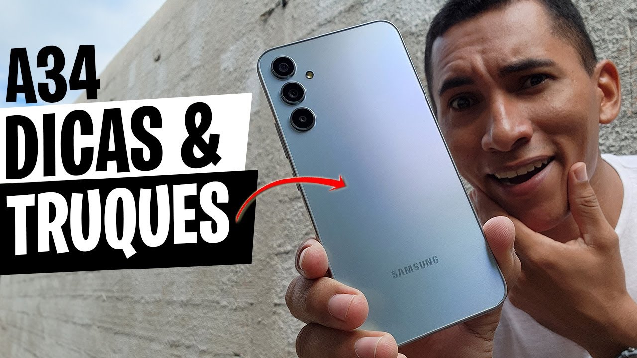 USE AGORA! TOP 32 Dicas e Truques do Galaxy A34 5g que você precisa SABER 😮