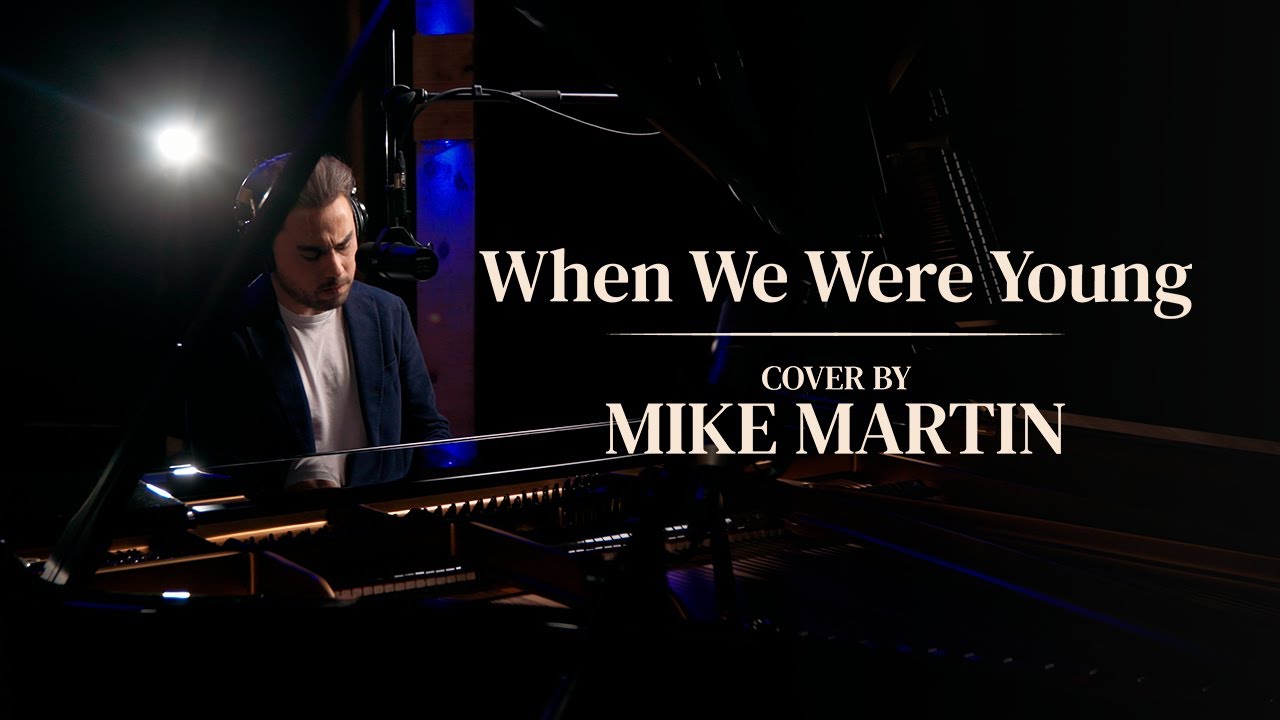 Adele - When We Were Young 👶 ( live cover by Mike Martin )