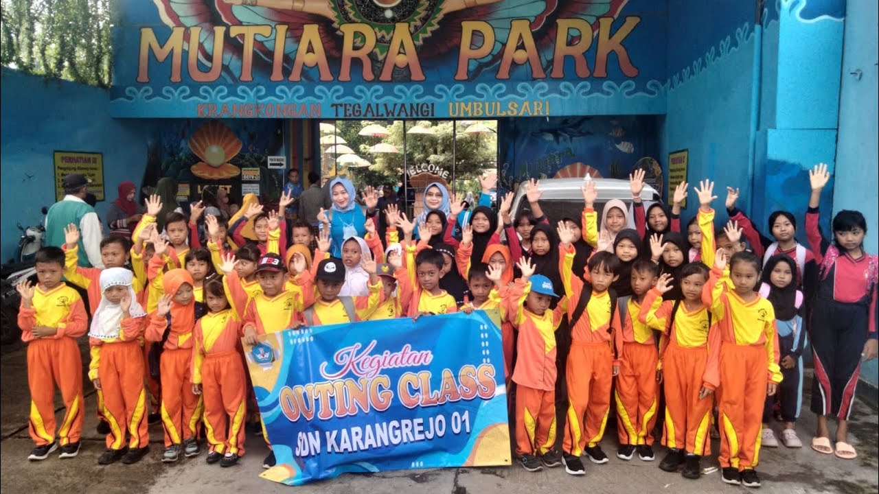 Outing Class di Mutiara Park || Seru & menyenangkan || SDN Karangrejo 01 Gumukmas