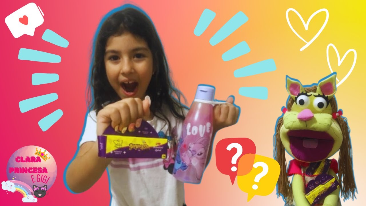 Clara Princesa abre pacote surpresa de maquiagem! O que será que veio?