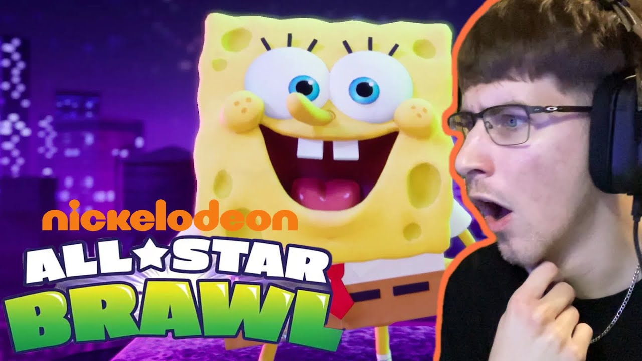 Nickelodeon All Star Brawl REACTION!