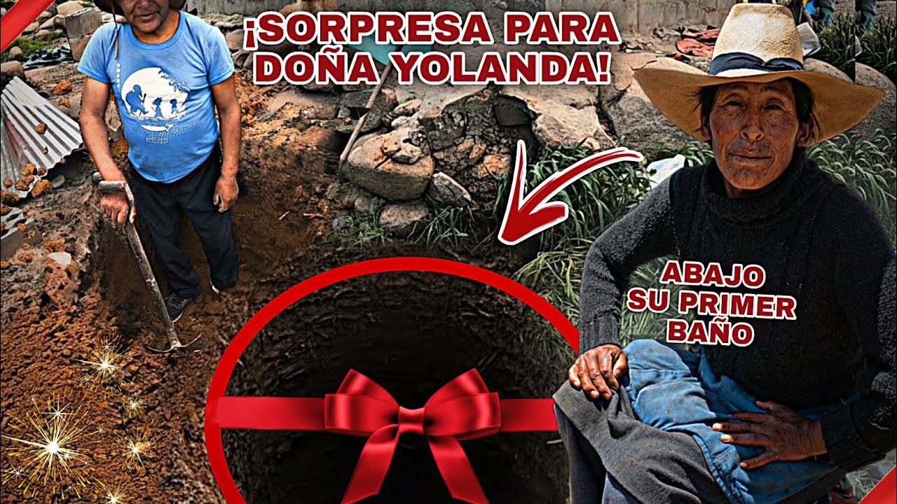 CAMBIANDO la VIDA de DOÑA YOLANDA | COMIENZA la CONSTRUCCIÓN de su PRIMER BAÑO (Parte 1)