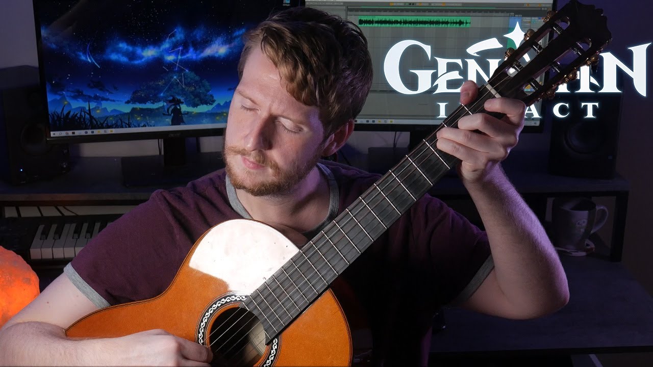 Fontaine's music fits perfectly on classical guitar (Clair de Lune) | Genshin Impact