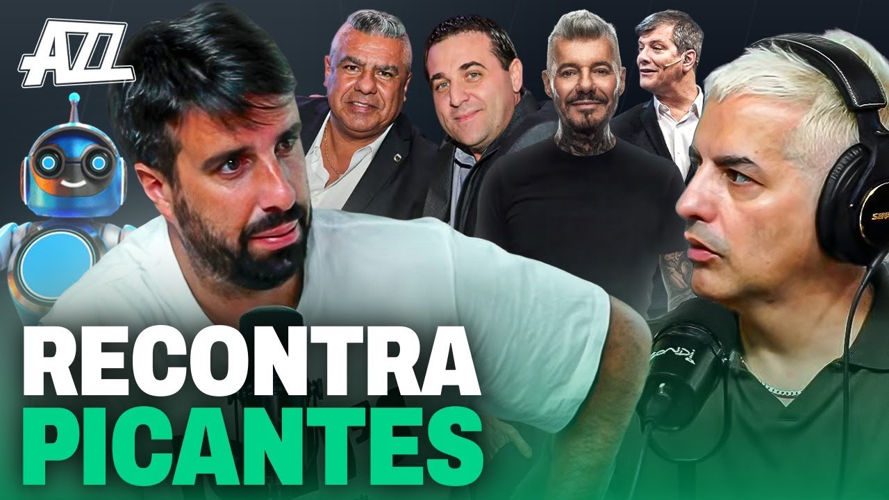 AZZARO VISITÓ a ÁNGEL DE BRITO en BONDI y OPINÓ de las DENUNCIAS a la AFA, TAPIA, TINELLI y los BOTS