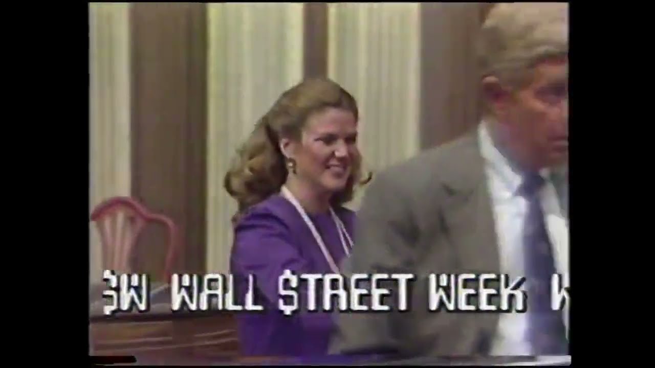 PBS | Wall $treet Week with Louis Rukeyser | September 13, 1985