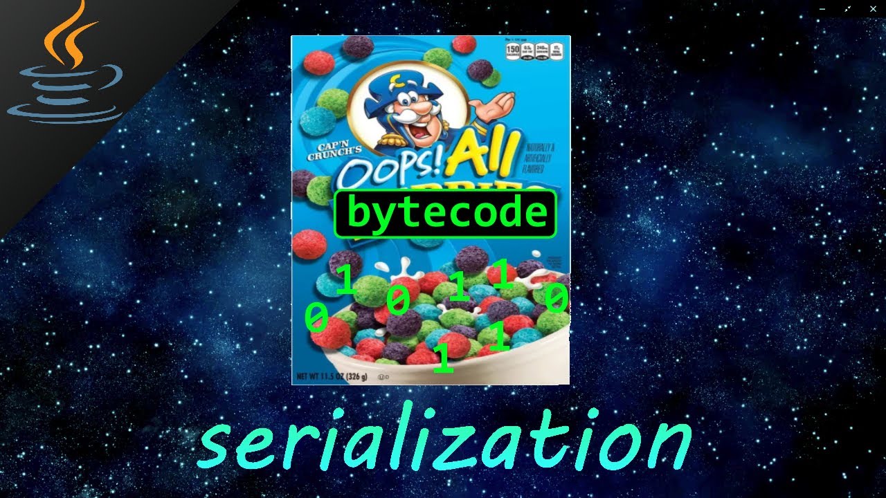 Java serialization is easy! 🥣