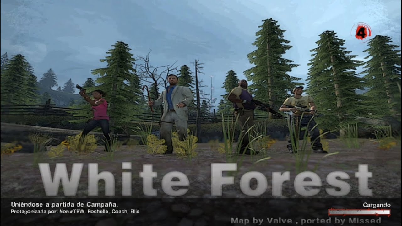 El Patio de Trenes - L4D2 - White Forest #1 - Experto