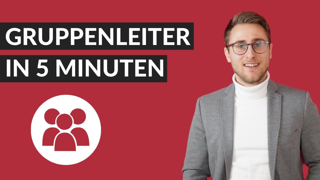 Was du wissen solltest, wenn du eine Gruppe führen willst...
