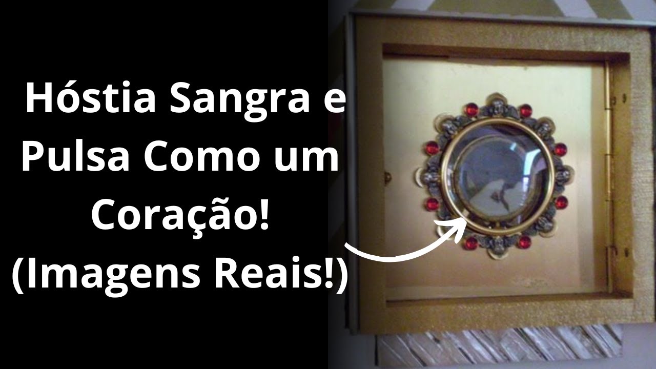 Milagre Eucarístico Incrível: Hóstia Sangra e Pulsa Como um Coração! Imagens Reais!