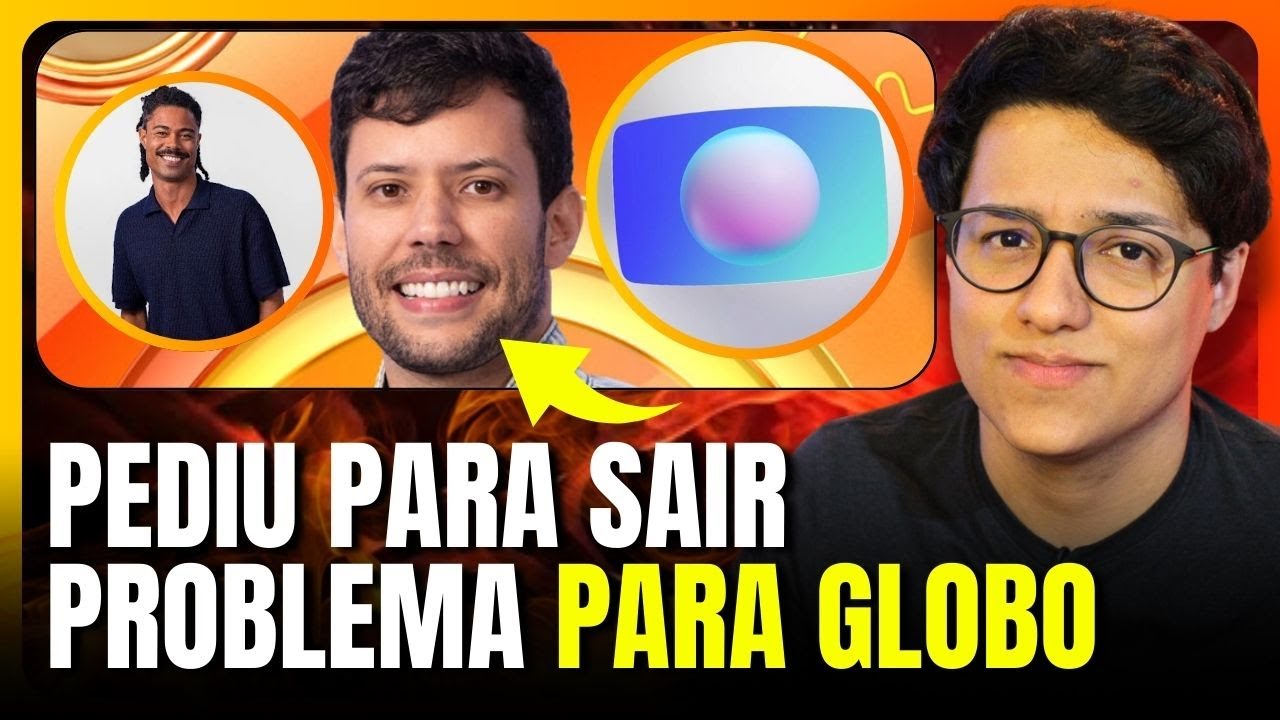 🚨Participante DESISTE na ESTREIA, CLIMA PESA e GLOBO corre pra RESOLVER