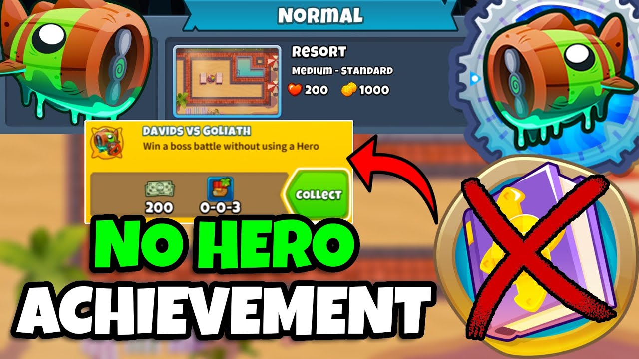 Bloonarius Normal Tutorial || No Monkey Knowledge + No Hero || Resort (BTD6)