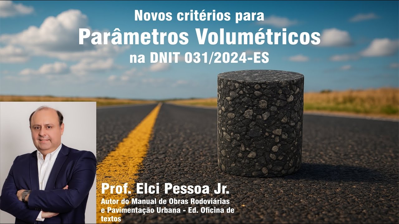 Minicurso New Roads &ndash; Novos Crit&eacute;rios para Par&acirc;metros Volum&eacute;tricos na DNIT 031/2024-ES