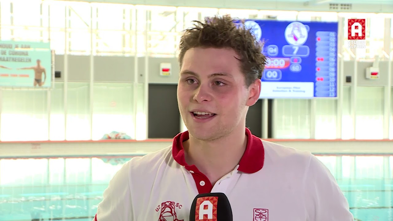 Tim de Mey strijdt voor plek in Nederlands waterpoloteam