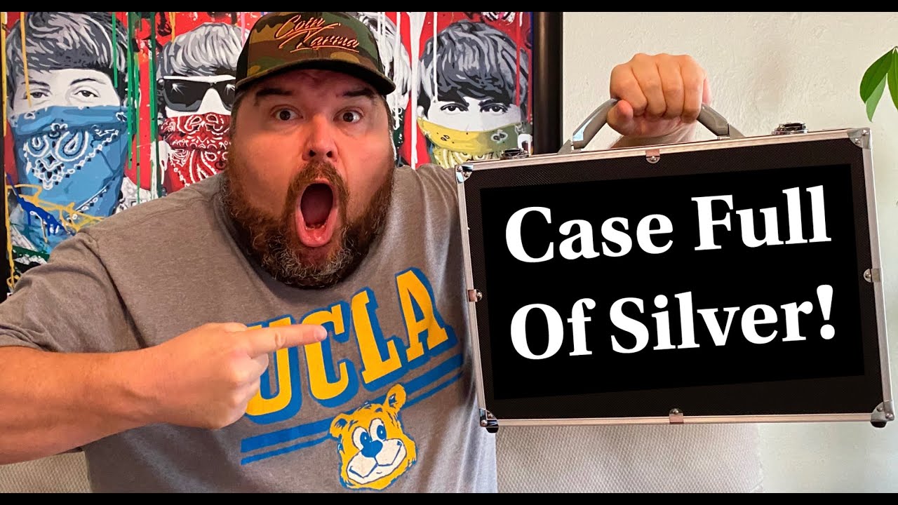 Opening A Briefcase Full Of Silver Coins! Unboxing!
