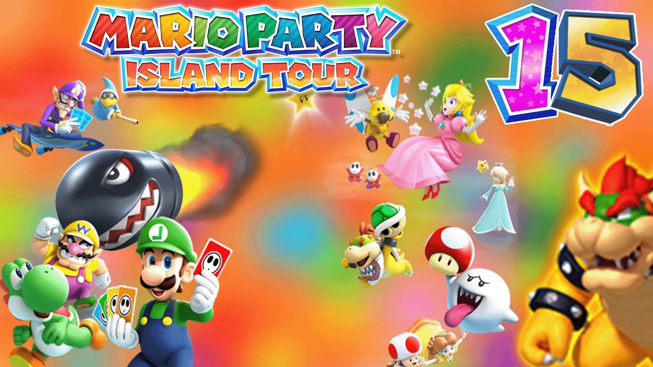 Mario Party: Island Tour (Nintendo 3DS) - Episode 15 - Free Play (Main) (Minigame Mode) - Part 1