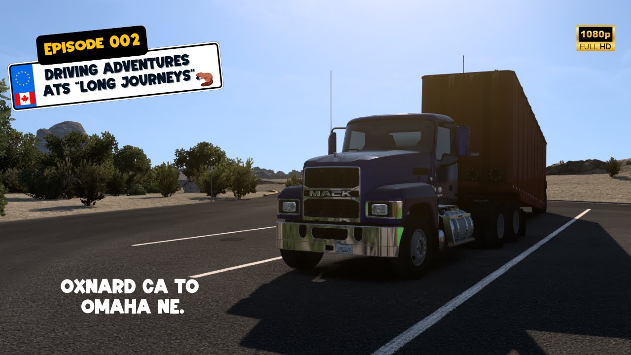 ATS Long Journeys 002: Oxnard (CA) to Omaha (NE) 