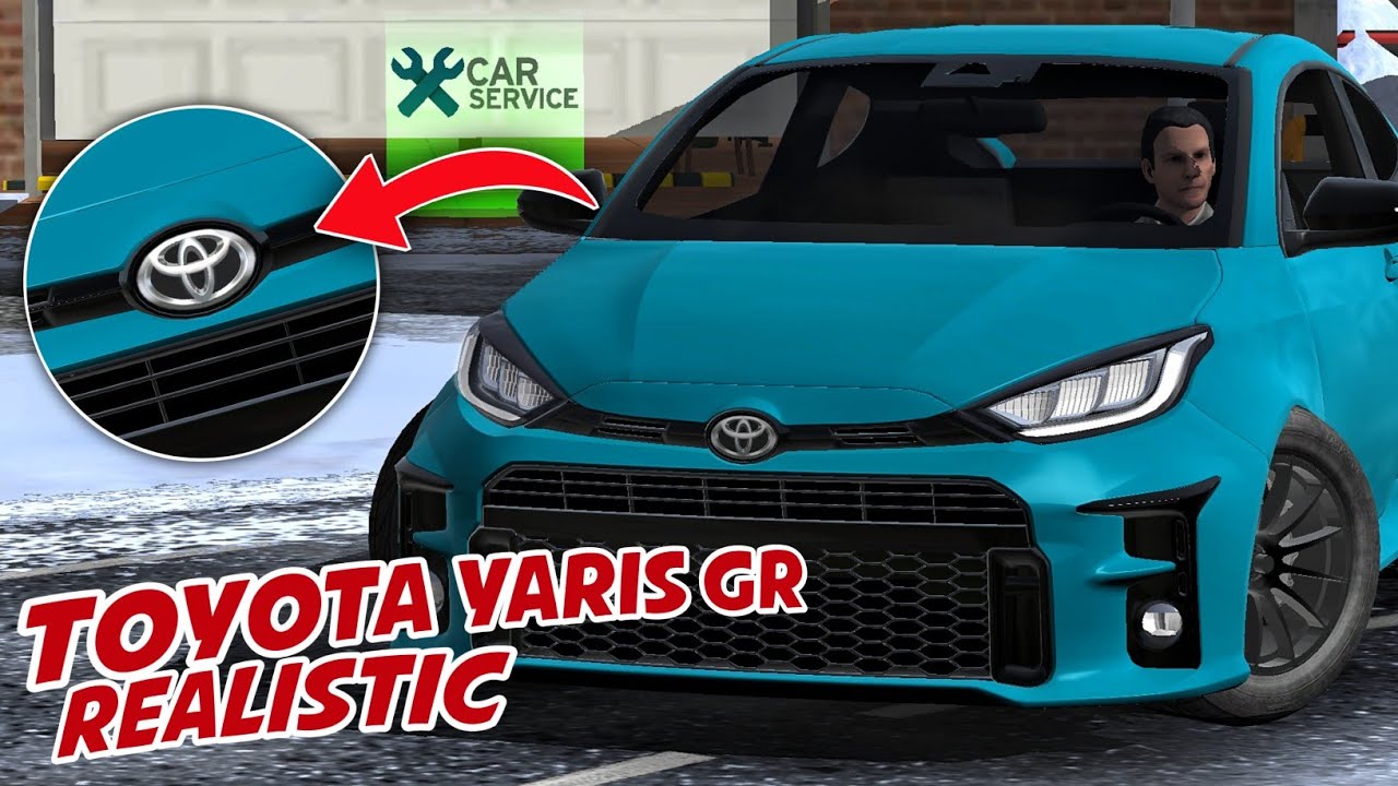 Toyota Yaris GR Realistic Logo Design Tutorial Car Parking Multiplayer 